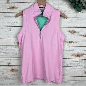 RALPH LAUREN RLX Golf Shirt with Built in Bra Size L